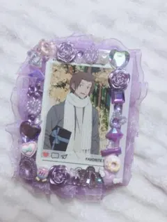 경질 케이스 경질 케이스 데코 레진 데코 추격 활 보라색 퍼플 레이스 데코