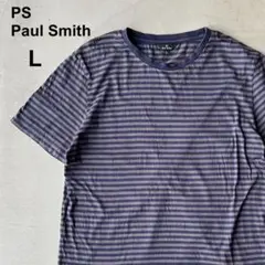【PS Paul Smith】ピーエス　ポールスミス　L　Tシャツ　ボーダーのサムネイル