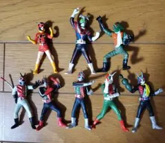 HGレジェンド仮面ライダー フィギュア 8体セット