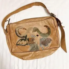 本革ショルダーバッグ バッファロー(1点物)