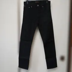 ブラックミーンズ 広島デニム スキニーパンツ 黒 3本ライン 29 日本製 