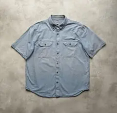 Carhartt カーハート 半袖ワークシャツ XL ライトブルーのサムネイル