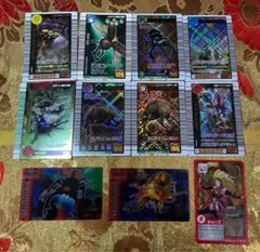 ムシキング、キラキラカード８枚＋他種3枚セット