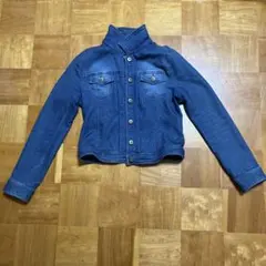 デニム　ショート丈ジャケット