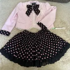 キッズ フォーマル スーツ セットアップ 120cm