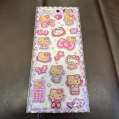 【正規品】日焼けキティ　ぷっくりシール