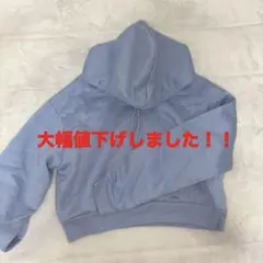 裏起毛フード付きパーカー