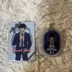 名探偵コナン　松田陣平アクリルキーホルダー、カード　まとめ売り