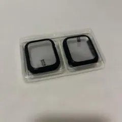 Apple Watch アップルウォッチ 45mm ケース カバー 2個 bk