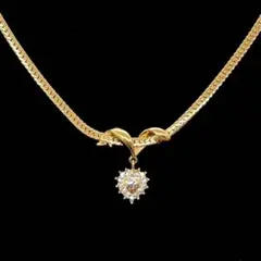 美品✨ NINA RICCI ニナリッチ ネックレス ハート 喜平 ゴールド