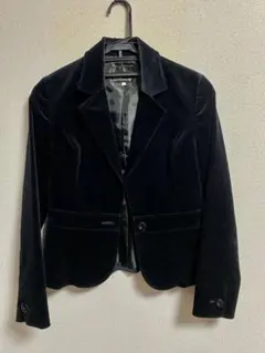 CLEAR IMPRESSION レディース ジャケット ベルベット 黒