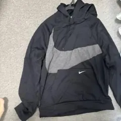 Nike フード付きパーカー ブラック/グレー