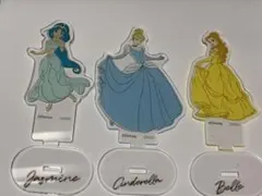 ディズニー プリンセス アクリルスタンド 3種セットのサムネイル
