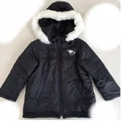 pom ponette ファー付きダウンジャケット 期間限定値下げ