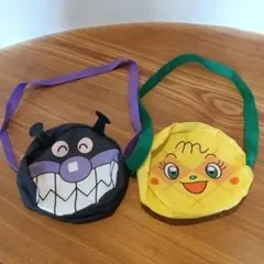 バイキンマン・メロンパンナちゃんのショルダーバッグ