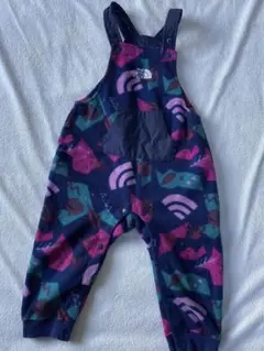 ノースフェイス　オーバーオール　ロンパース　90センチ