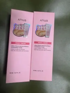 anua 桃ナイアシンアミド洗顔フォーム 2本セット