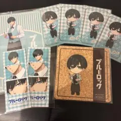 ブルーロック プリンセスカフェ ミニキャラ トレーディングカード 糸師凛 セット