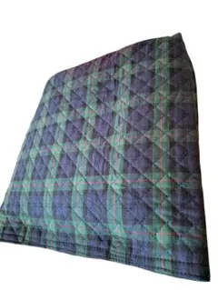 リバーシブル定番⚫️ブラックウォッチ柄防災頭巾カバー入園入学⚫️背もたれゴム１本付