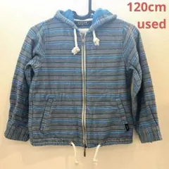 120cm FITH コットンフーディジャケット フィス 中古