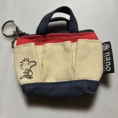 スヌーピー ミニポーチ キーホルダー