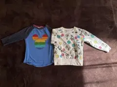 ディズニー男の子服 ロンT・トレーナー2点セット