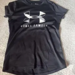 UNDER ARMOUR ブラック Tシャツ YMD/JM/M
