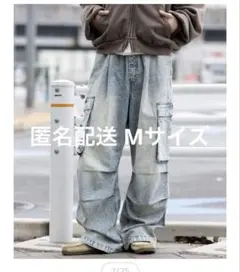 WEGO ウィゴー デニムイージーカーゴパンツのサムネイル