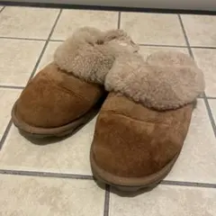 Kirkland ムートンスリッポン23センチ　コストコ　ムートン　スリッパ