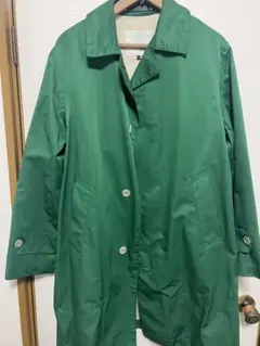 BEAUTY & YOUTH グリーン ナイロンコート