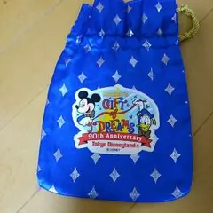 レア20周年記念 東京ディズニーランド 巾着