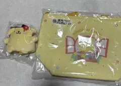 ポムポムプリン 保冷バック&キーカバーマスコット　一番くじ