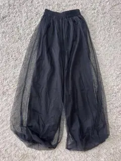 FRIFUL シアーチュールバルーンパンツ　XS 黒