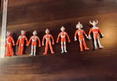 ウルトラマンシリーズ　バンダイ　ソフビ7体B