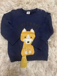 CHEEKROOM キツネのトレーナー