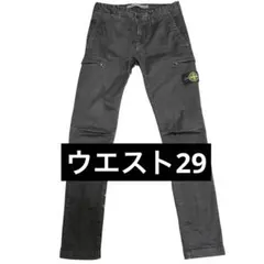 ストーンアイランド　カーゴパンツ　ブラック W31 711530810 ストーンアイランド カーゴパンツ ブラック W31 711530810 - メルカリ