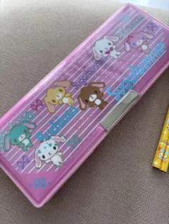 平成レトロ シュガーバニーズ SUGAR BUNNIES 筆箱 ピンク サンリオ