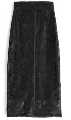 grl 花柄レースバックスリットタイトスカート[nh49]