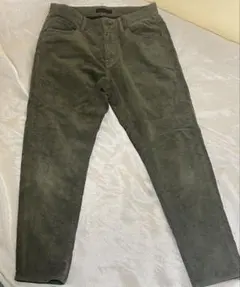 UNIQLO JEANS カーキ コーデュロイパンツ