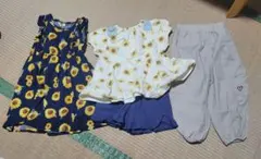 子供服　キッズ服　100サイズ　まとめ売り　セットアップ　ワンピース　長ズボン