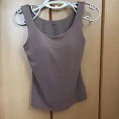 ユニクロAIRism ブラトップ Ｍサイズ　ブラウン