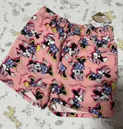 新品タグ付き　リトシー　ミニーマウス柄ショートパンツ　120