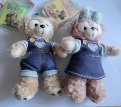 【値下げ】Disney ダッフィー シェリーメイ ぬいぐるみ キーホルダー