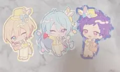 あんスタ アニカフェ ステッカー 天祥院英智 伏見弓弦 日々樹渉