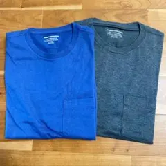 Tシャツ クルーネックメンズ Ｓ Amazon essentials 2枚セット