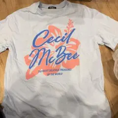 Cecil McBee フラワープリント Tシャツ