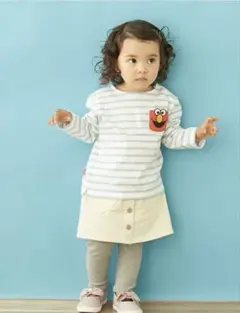 ⭐︎美品⭐︎petit main ハートポケットスカッツ/白/プティマイン