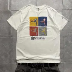 Y2K 00s archive 短丈レトログラフィックTシャツヴィンテージ　L