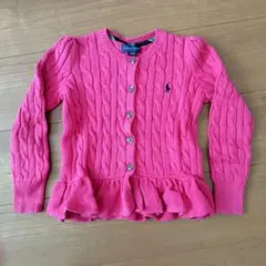 Ralph Lauren ピンク カーディガン 5