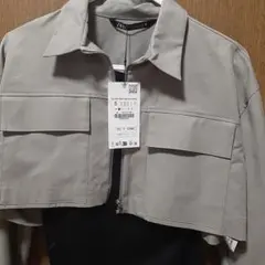 ZARAクロップドジャケット サイズS